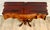 English Mid-Century Mahogany Wall-Mounted Scalloped Console Table For Sale - Image 3 of 12