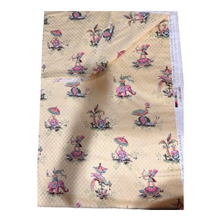 1994 Beacon Hill Collection by Robert Allen - Historic Salem Fabric - Chinoiserie For Sale
