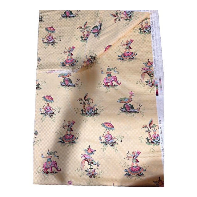 1994 Beacon Hill Collection by Robert Allen - Historic Salem Fabric - Chinoiserie For Sale