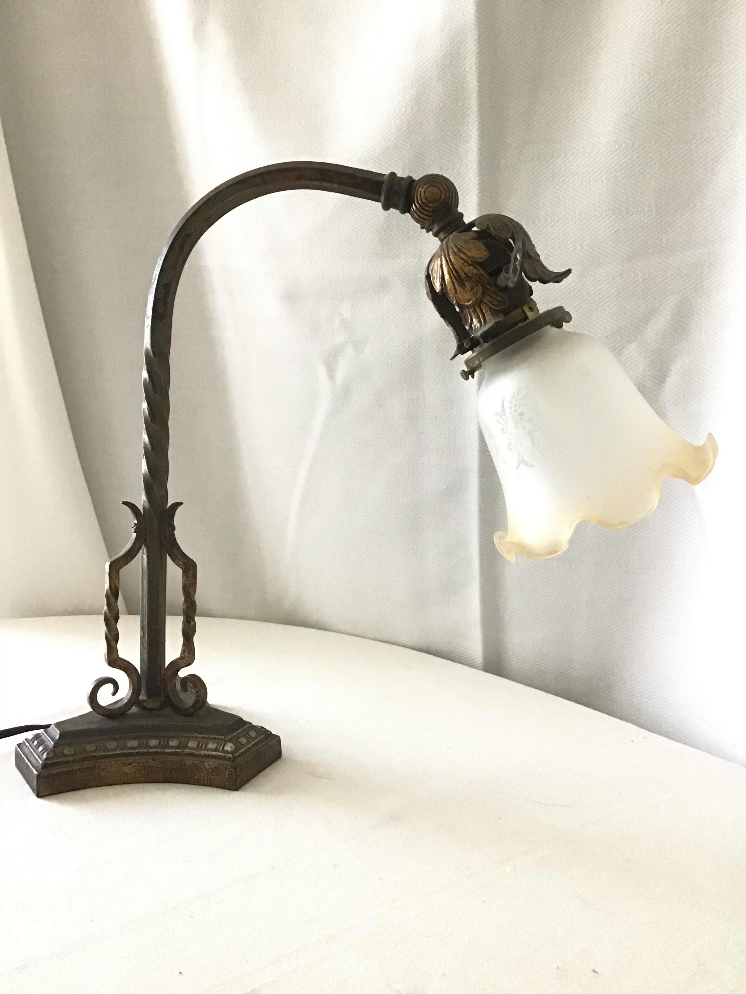 1920s desk lamp
