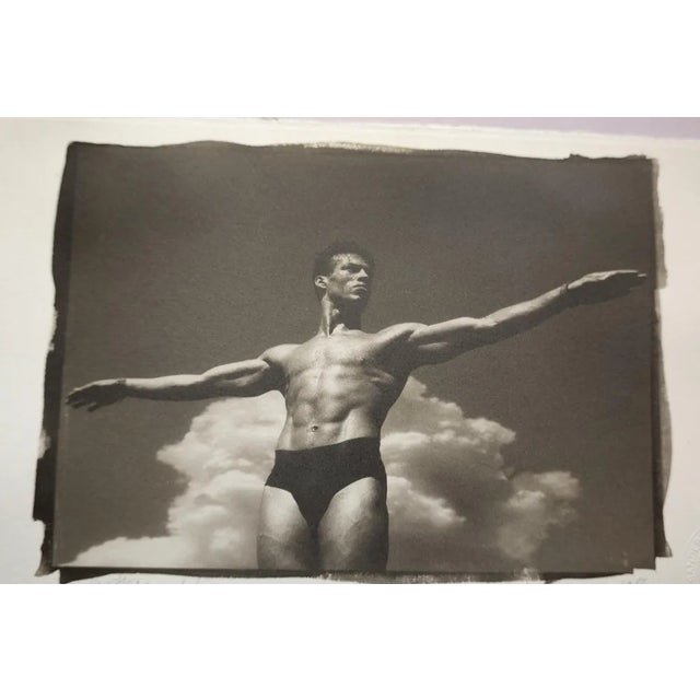Black Ian Sanderson, Athletic Man, 1988, Platinum Palladium Print For Sale - Image 8 of 8