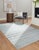 Traditional 5x8 Jasmine Moroccan Ivory Floral Traditional Hand Knotted Wool Carpet Rug For Sale - Image 3 of 6