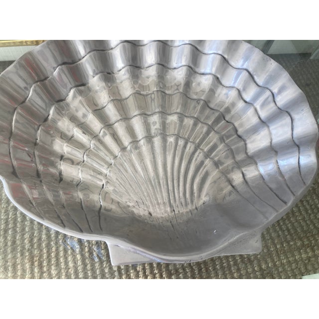 Arthur Court Arthur Court Style Large Shell Bowl-2 For Sale - Image 4 of 10