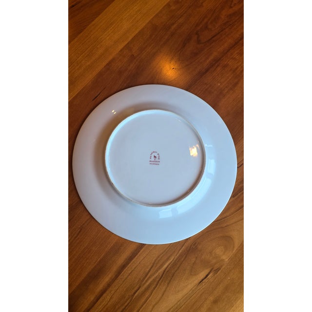 1990s Cottagecore Rooster Plate For Sale - Image 11 of 11