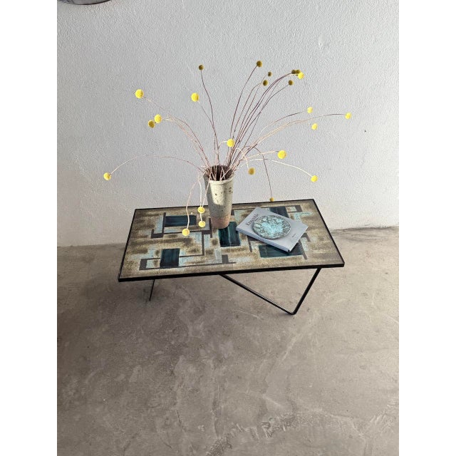 Ceramic Coffee Table from Pirot, 1950s For Sale - Image 11 of 18