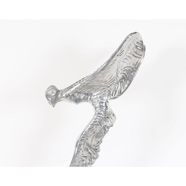 Mid-Century Rolls Royce Spirit of Ecstasy Sculpture For Sale - Image 14 of 18