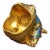 Gilt Bronze Cloisonné Enamel Toad-Form Box With Bagua Motif For Sale
