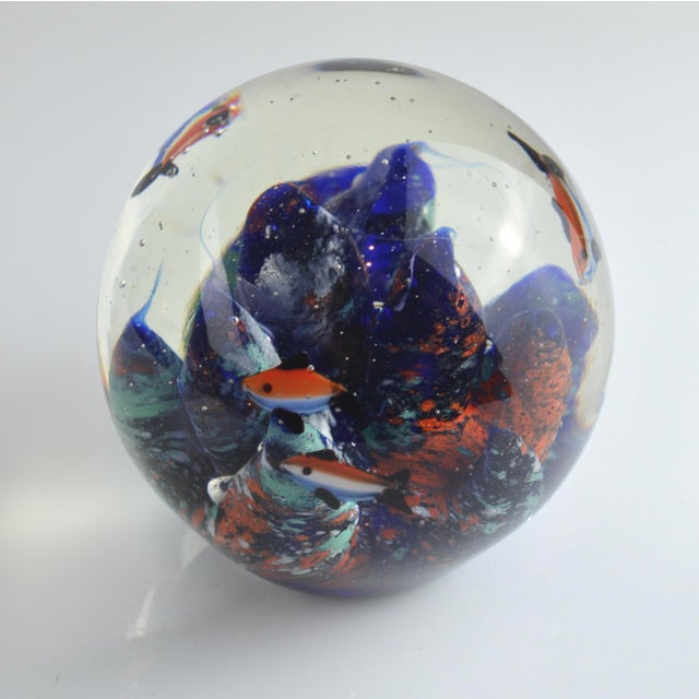 1960s Murano Glass Aquarium Fish Paperweight, Italy, 1960s For Sale - Image 5 of 18