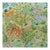 Sample - Schumacher Finches Jungle Panel Set in Verdant For Sale