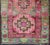 Tribal Vintage Caucasian Kazak Rug With Triple Medallions in Pink and Green 3'10 X 7'0 For Sale - Image 3 of 12