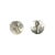 Mid 20th Century Mid-Century Sterling Georg Jensen #93 Tulip Non-Pierced Earrings For Sale - Image 5 of 6