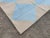 Not Yet Made - Made To Order Handmade Cotton Area Rug Natural Vegetable Dyed Reversible Beige Blue Tile Pattern Rug - 8'x10' For Sale - Image 5 of 11