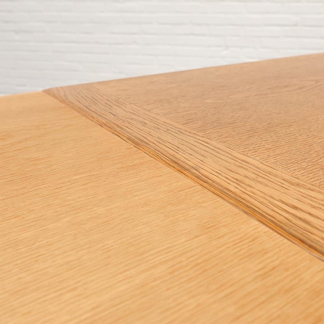 Danish Extendable Oak Dining Table from Bramin, 1960s For Sale - Image 5 of 15