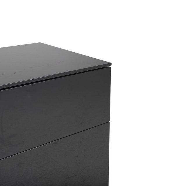 Interlübke Cube Change Sideboard Wood Grey Anthracite High Gloss from Lübke For Sale - Image 6 of 18