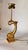 1970s Large French Brass and Gilt Metal Fish Table Lamp, 1970s For Sale - Image 5 of 15