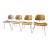 Set of 4 Eames DCM Dining Chairs for Herman Miller For Sale
