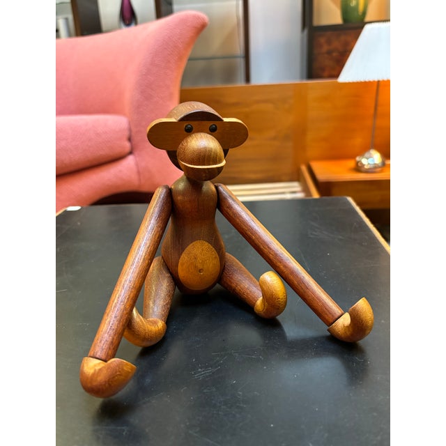 1960s Kay Bojesen Teak Monkey For Sale - Image 9 of 12