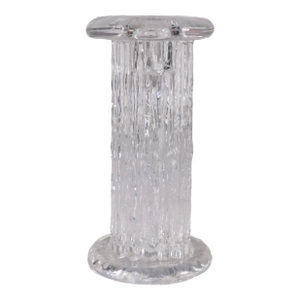 Mid Century Kosta Boda Rurik Icicle Candlestick by Ann Goran Warff 1970's