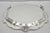 Silver Mid 20th Century "La Reine" by Wallace Round Scalloped Footed Silver Plated Serving Platter Tray For Sale - Image 8 of 11