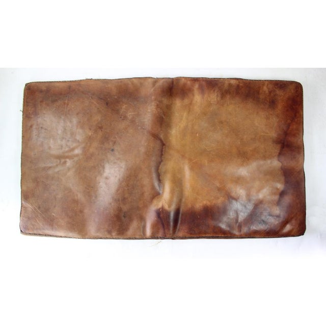 Vintage Leather Gym Mat, Former Czechoslovakia, 1930s For Sale - Image 6 of 14