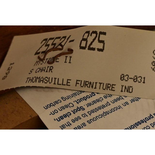 Thomasville Mid-Century Hollywood Regency Chinoiserie Carved Walnut Armchairs, Pair For Sale - Image 13 of 15