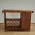 Vintage British Colonial Style Bamboo and Grasscloth Serving Bar For Sale - Image 17 of 18