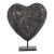 New Handcrafted Bicycle Chain Heart Sculpture | 22" X 18" | One of a Kind For Sale