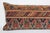 Early 20th Century Handwoven Antique Colourful Persian Lumbar Rug Pillow Cover -16'' X 41'' For Sale - Image 5 of 10
