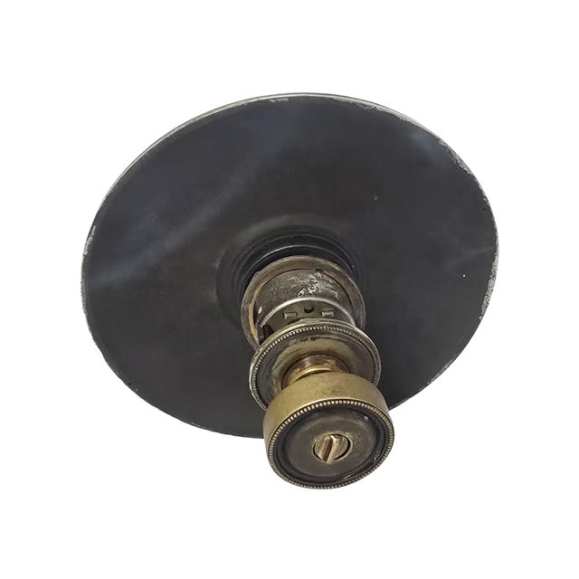 Mid-Century Modern Mid-Century Oversized Schlage Mayan Doorknob and Escutcheon Plate For Sale - Image 3 of 5