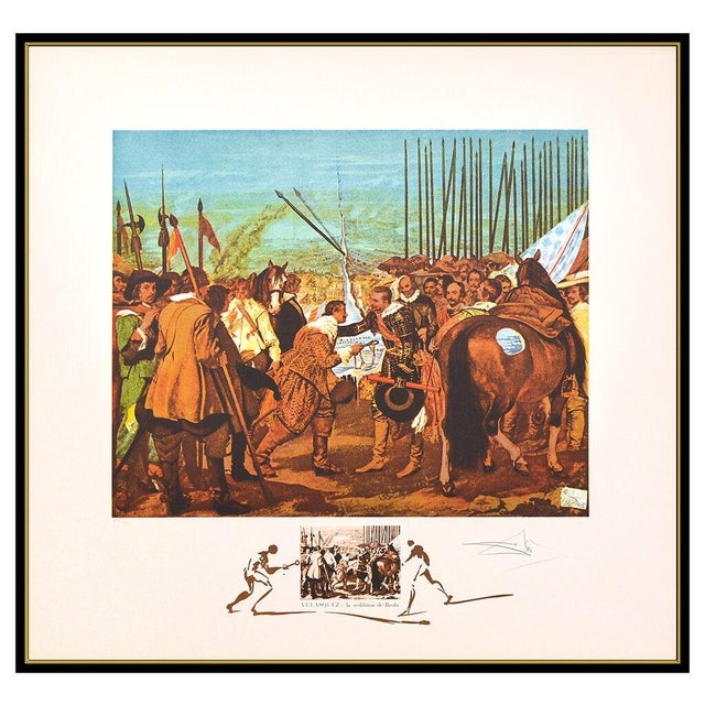 Figurative 1970s Velasquez (La Reddition de Breda), Salvador Dalí For Sale - Image 3 of 6