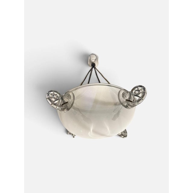 Ronces Chandelier by R. Lalique, 1926 For Sale - Image 3 of 10