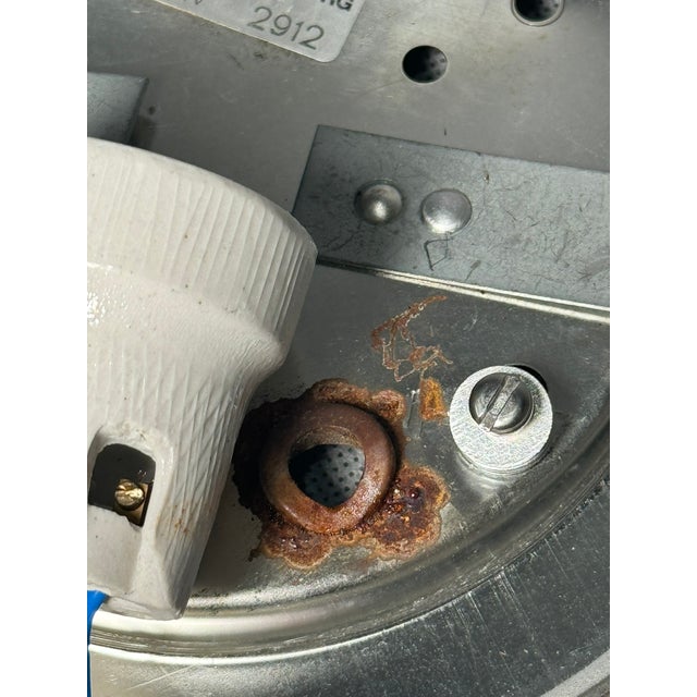 Mid-Century Limburg Glass Flush Mount Ceiling Light, 1960s For Sale - Image 11 of 13