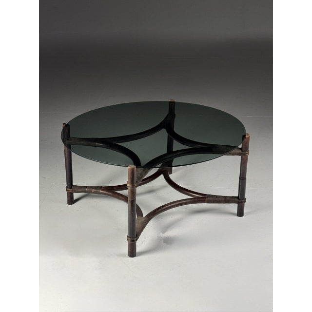 Vintage Rattan Coffee Table For Sale - Image 15 of 15