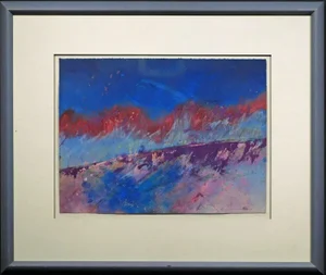 Mark Dickson Pastel Original Oil Pastel Mix Media Hand Signed Artwork