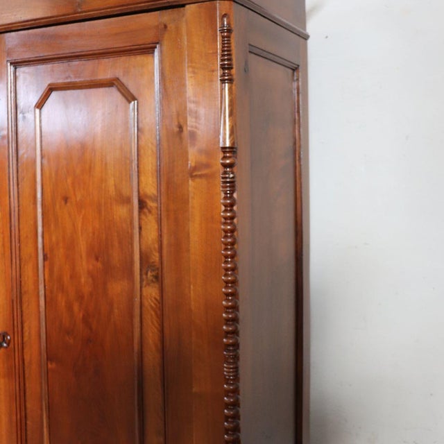 Antique Wardrobe in Walnut, 1800s For Sale - Image 10 of 18