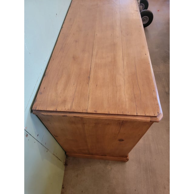 Antique Pine Two Drawers Over Two Drawers - Chest of Drawers - From England - Circa 1880 For Sale - Image 6 of 12