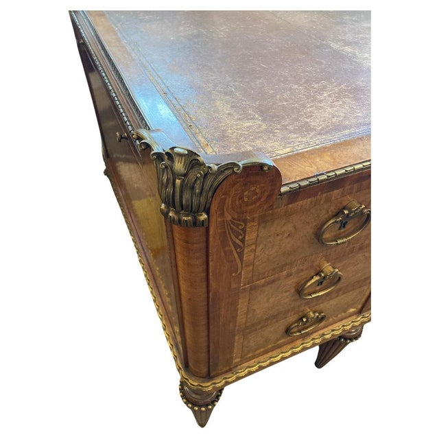 Art Deco Desk attributed to Dufrene Maurice For Sale - Image 4 of 11