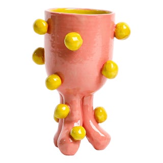 Bobble Cocktail Goblet by Hannah Simpson For Sale