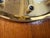 Mid-Century Modern Teak and Brass Wall Clock from Weimar, 1960s For Sale - Image 4 of 6
