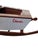 1990s Vintage Folk Art Speedboat Mahogany Runabout Boat Rocking Horse Chris Craft Style For Sale - Image 5 of 18