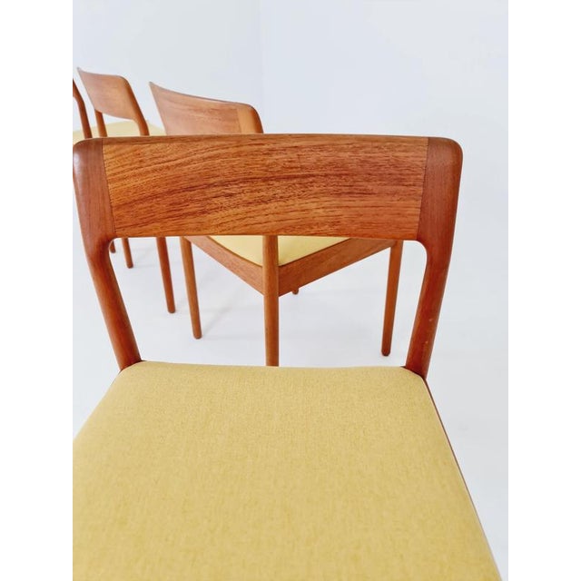 Danish Teak Dining Chairs by Johannes Norgaard 1960s, Set of 4 For Sale - Image 6 of 18