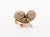 Late 20th Century 18k Rose Gold, Diamond, Ruby, and Pearl Butterfly-Form Ring For Sale - Image 5 of 9
