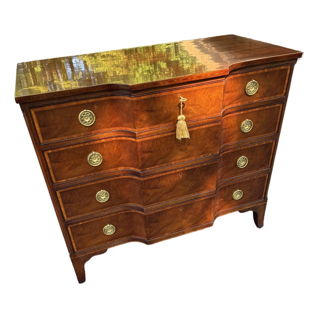 1940s Mahogany Chest Made by Beacon Hill For Sale
