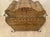 Vintage Woven Rattan Bombay Storage Chest With Lid Wrought Iron Scroll Feet, Handles, and Latch. For Sale - Image 16 of 17