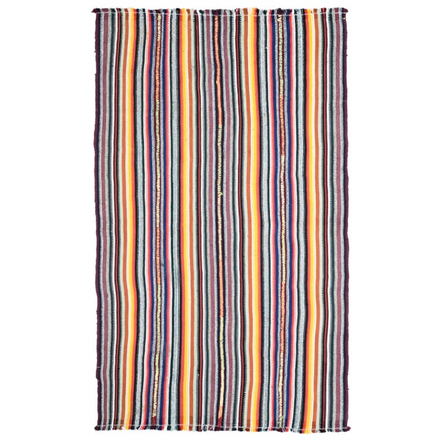 1970s Vintage Turkish Oushak Handmade Wool Cotton Pink Area Rug For Sale - Image 11 of 11