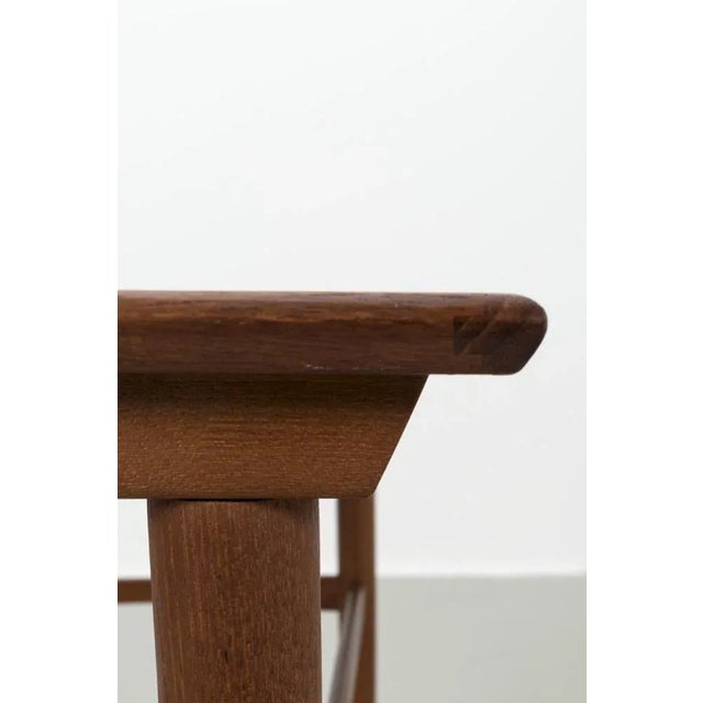 Danish Teak Nesting Tables, Set of 3 For Sale - Image 9 of 11