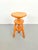 Vintage Architect's Corkscrew Stool in Pine, 1960s For Sale - Image 4 of 9