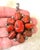 Stunning, large vintage coral and sterling silver pendant. Antique coral used to make vintage pendant.