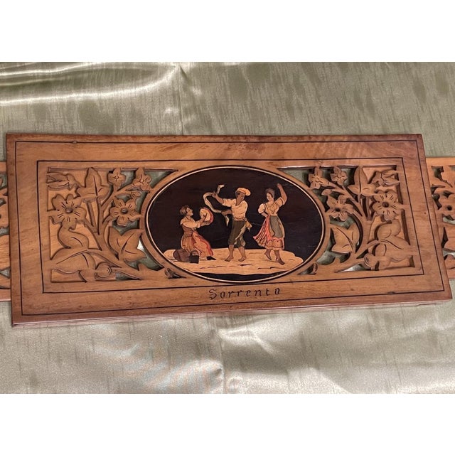 Charming Italian Folk Art early 20th Century, featured on this Italian Expandable, Reticulating Bookholder for a desk or...