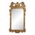 Mid-Century Georgian Style Giltwood Wall Mirror W/ Shell Crest Att. To LaBarge For Sale
